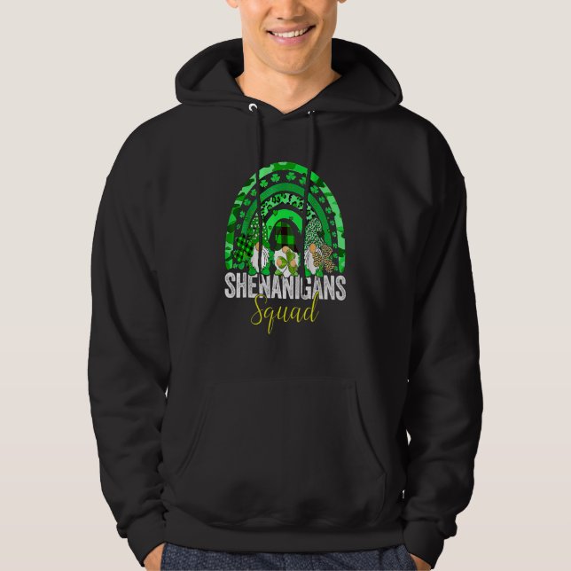 Moletom Shenanigans Squad Irish Gnomos Rainbow Rua Patrick (Frente)