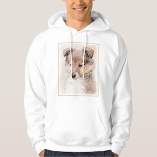 Moletom Shetland Sheepdog Puppy Pintura Original