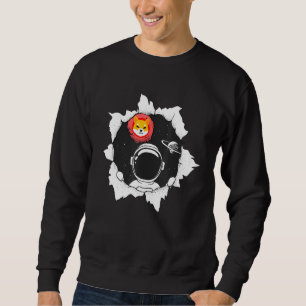 Moletom Shiba Inu Token Cryptocurrency Space Moon Gear