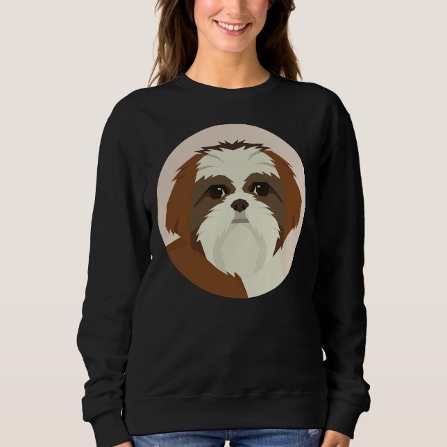 Moletom Shih Tzu Dog Face (Frente)