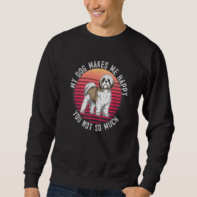 Moletom Shih Tzu Dog Vintage 22 (Frente)