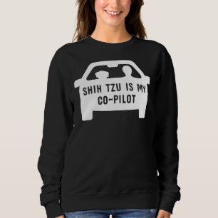 Moletom Shih Tzu É Minha Copiloto