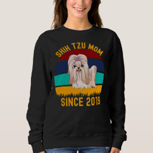 Moletom Shih Tzu Mãe Desde 2019 Cães Canta