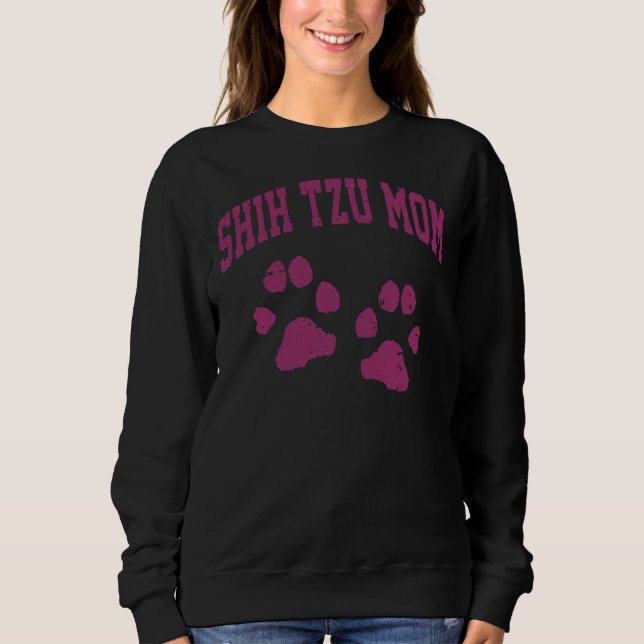 Moletom Shih Tzu Mãe Unisex Shih Tzu (Frente)