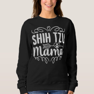 Moletom Shih Tzu Mama Shih Tzu Mãe Shih Tzu Tzu S