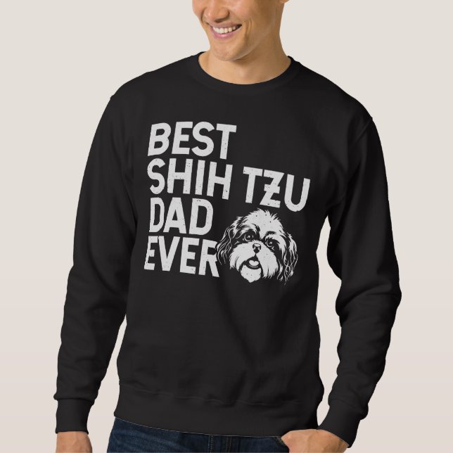 Moletom Shih Tzu Pai Para Homens (Frente)