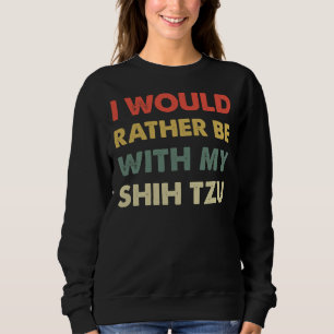 Moletom Shih Tzu Retro
