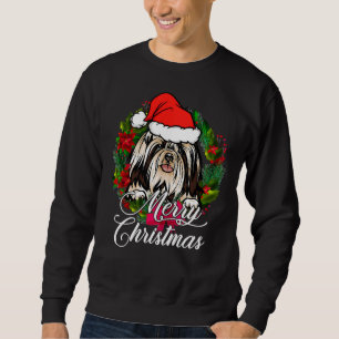 Moletom Shih Tzu Snow Christmas Pajama