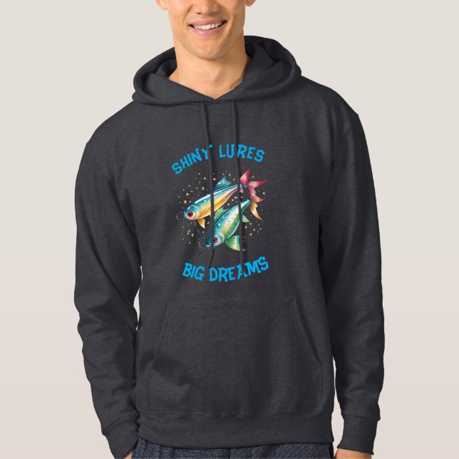 Moletom Shiny Lures Big Dreams Fishing Hoodie (Frente)