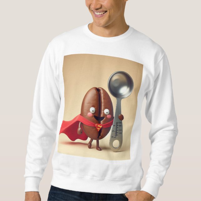 Moletom Shirt Super Bean Hero (Frente)