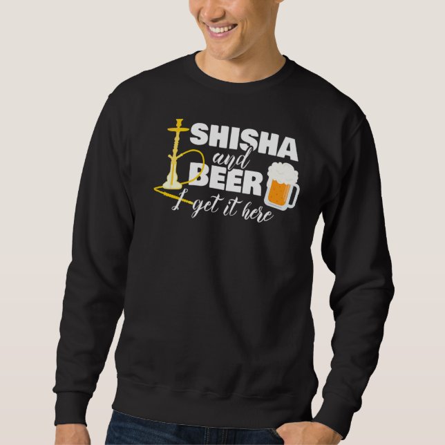 Moletom Shisha Beer Hookah Steam Smoke (Frente)
