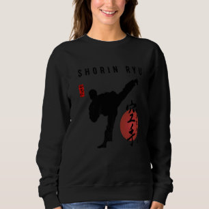 Moletom Shorin Ryu Karate Instrutor Japonês Kanji Callig