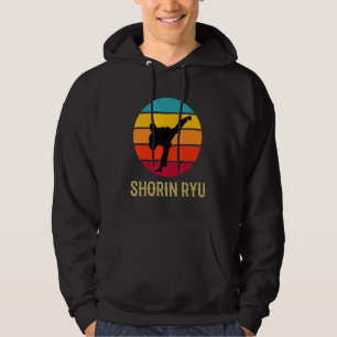 Moletom Shorin Ryu Karate Mão Vintage Arte Marcial Sunset