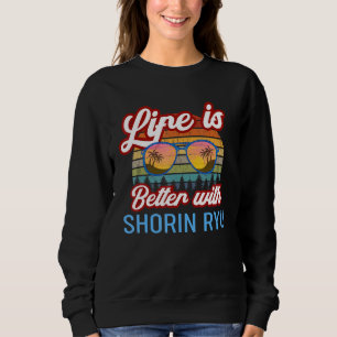Moletom Shorin Ryu Karate. Vintage Life É Melhor Com Sh