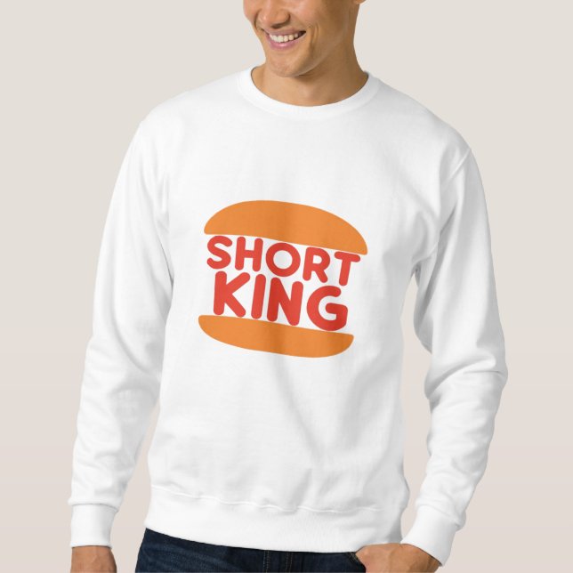 Moletom Short King Funny Minimal Design (Frente)