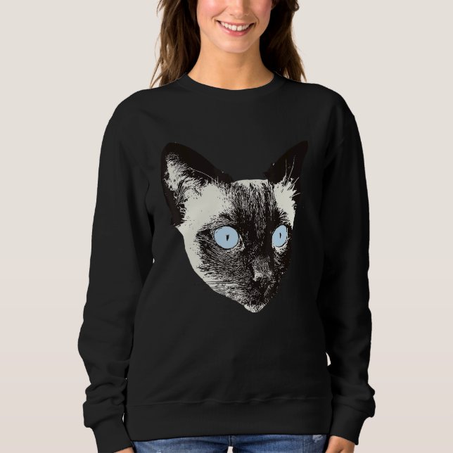 Moletom Siamese Cat (Frente)