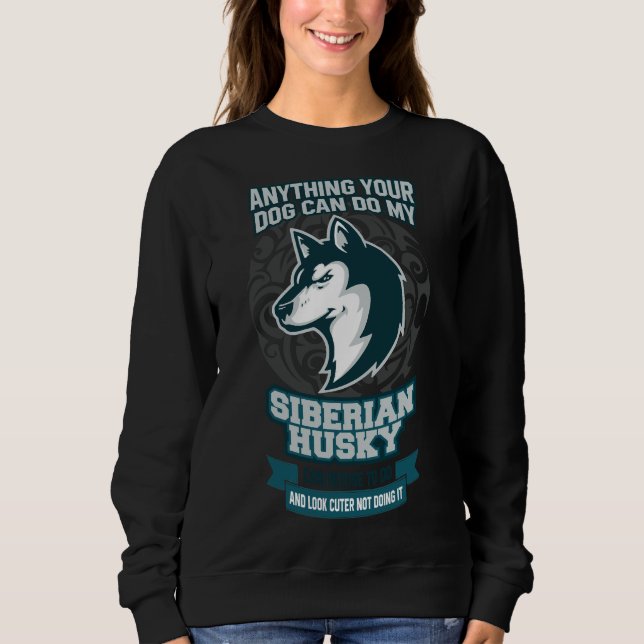 Moletom Siberian Husky 56 (Frente)