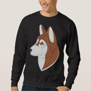 Moletom Siberian Husky Brown