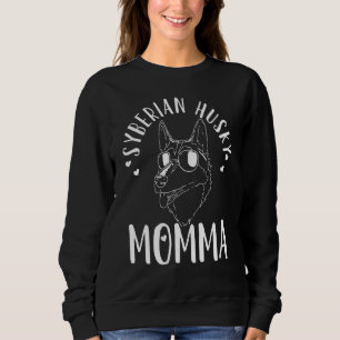 Moletom Siberian Husky Momma Dog Mãe Mãe