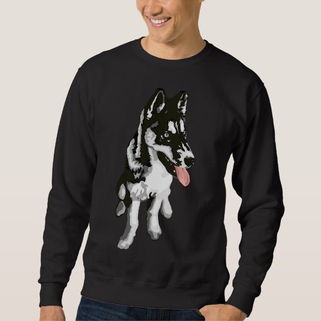Moletom Siberian Husky Puppy (Frente)