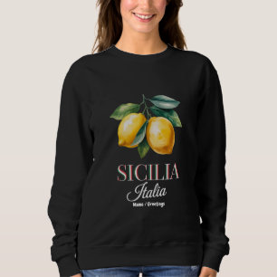 Moletom Sicília Itália Orgulhosos Limões Italianos Frescos