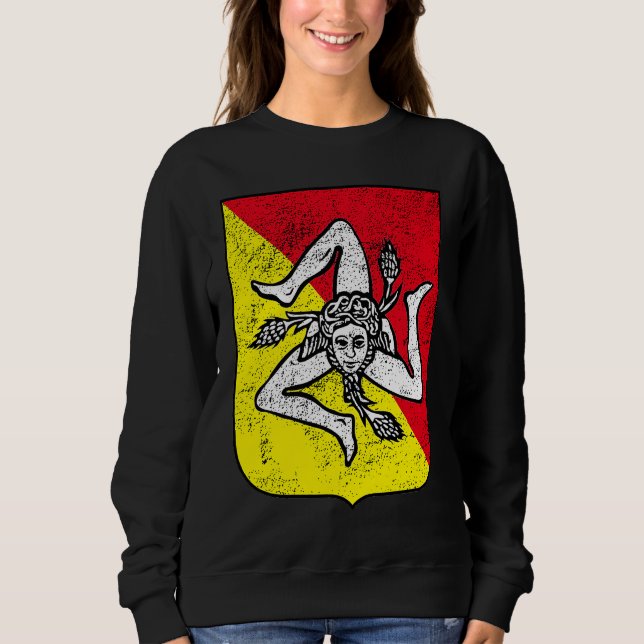 Moletom Sicilian Souvenir Italy 2022 Men Women Kids (Frente)