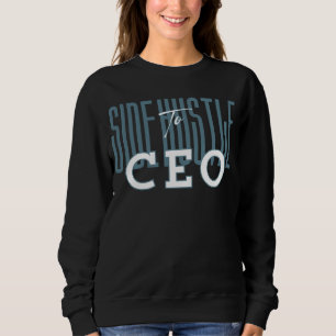 Moletom Side Hustle para CEO™ Quiet Power Street Smart Gri