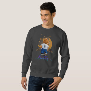 Moletom Siga seus sonhos Camisola-doce, de uso masculino
