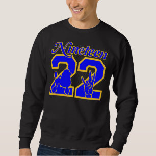 Moletom Sigma 1922 Poodle Hand Sign Gamma Rho Gift