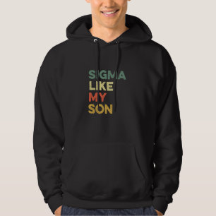 Moletom Sigma Como Meu Filho Engraçado Memória Urbana Pais