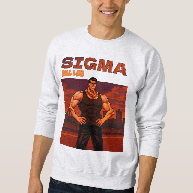 Moletom Sigma homem forte (Frente)