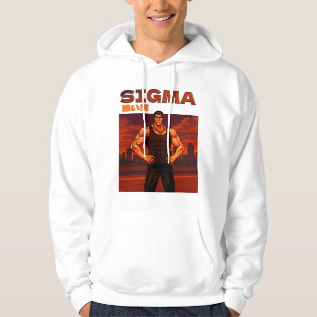 Moletom Sigma homem forte (Frente)
