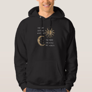 Moletom Significado do Sol e da Lua Símbolos Wicca Design 
