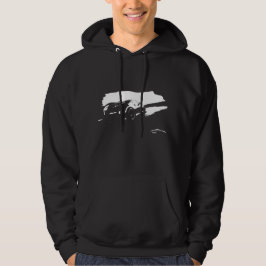 Moletom silhueta branca da "tração 350Z"