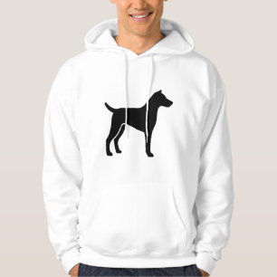 Moletom Silhueta Cachorro Clássica - Design minimalista mo