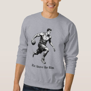 Moletom Silhueta de basquete - Suba acima da borda