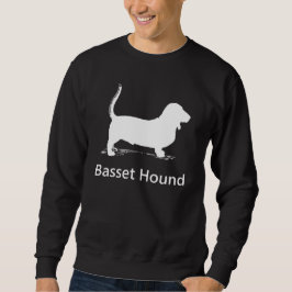 Moletom Silhueta de Basset Hound