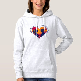 Moletom Silhueta de Casal Personalizável Coração é Meu Lar