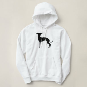 Moletom Silhueta de Galgo Italiano Preto (Ou Sua Cor)