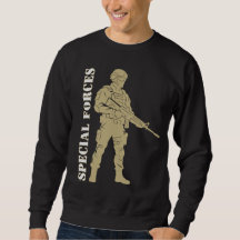Silhueta de Operador Elite Veterano das Forças Esp