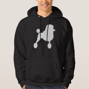 Moletom Silhueta de Poodle Padrão com Corte de Cabelo do R