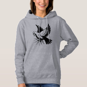 Moletom silhueta de uma ave, T-Shirt
