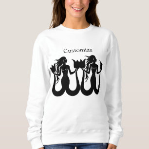 Moletom Silhueta Sereia de Duas Caudas Thunder_Cove