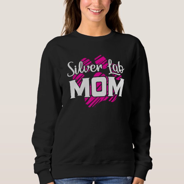 Moletom Silver Lab Mama Pelo Cachorro Mãe (Frente)