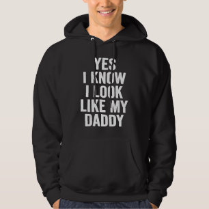 Moletom Sim, eu sei que eu pareço com o meu papai Fofo  Cr
