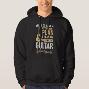 Moletom Sim, eu tenho um plano de aposentadoria, eu planej