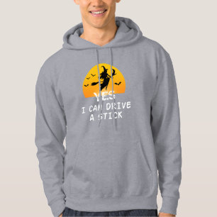Moletom Sim ICan Dirija Uma Bruxa Engraçada de Camisa-T
