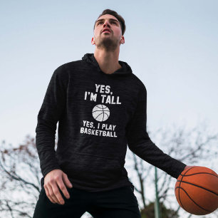 Moletom Sim, sou alto.