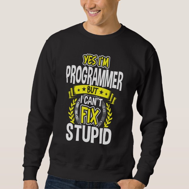 Moletom Sim, sou Programador (Frente)