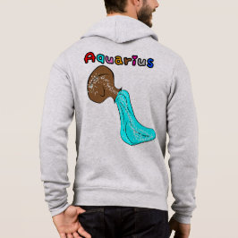 Moletom Símbolo Aquarius Zodiac | Astrologia do Bearer de